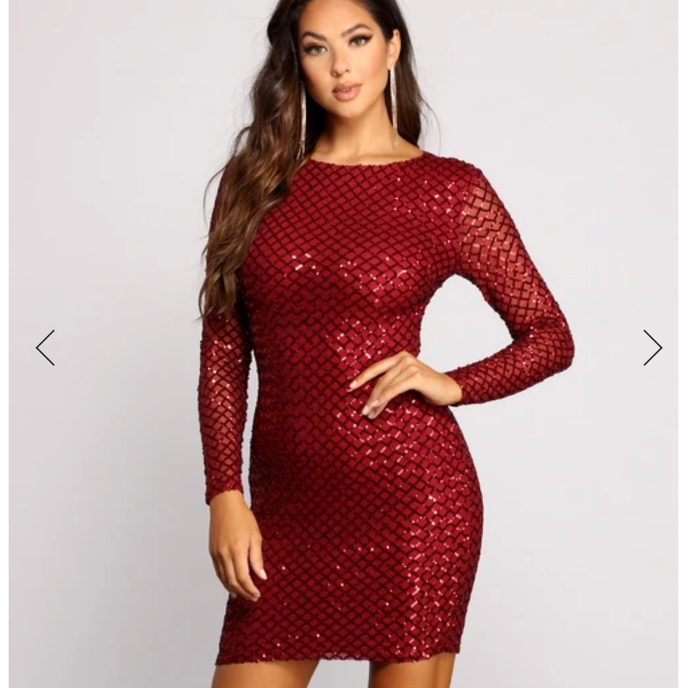 Windsor Burgundy dress
